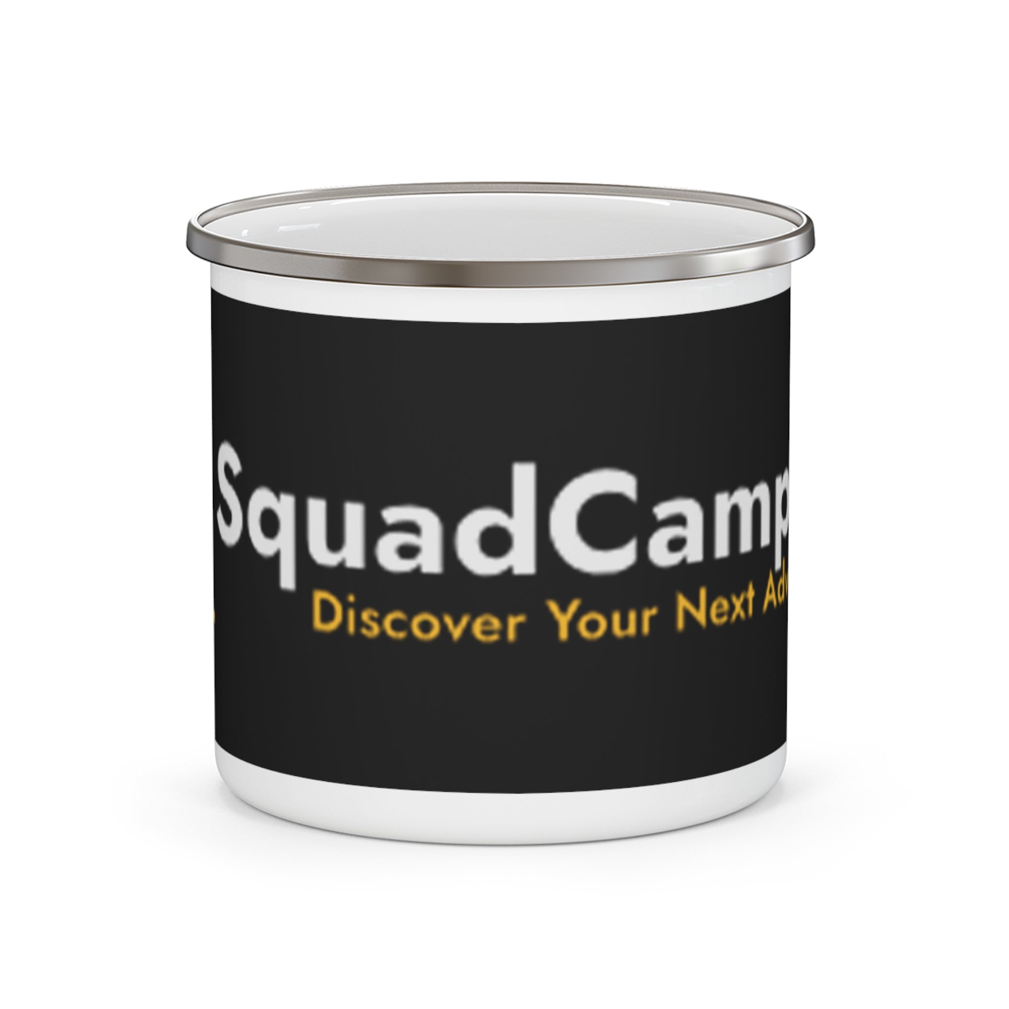 Squad Camping Branded Enamel Camping Mug