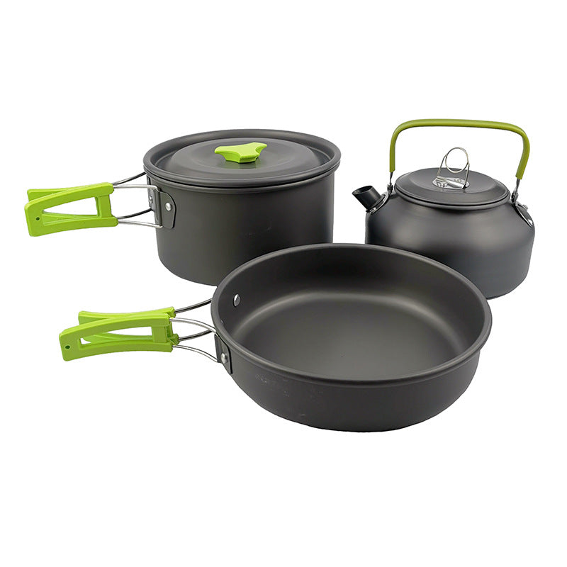 Alumina Pot Outdoor Camping Cookware Set Wholesale In Stock