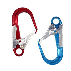 Rock climbing safety hook