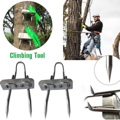 Tree climbing artifact non-slip feet