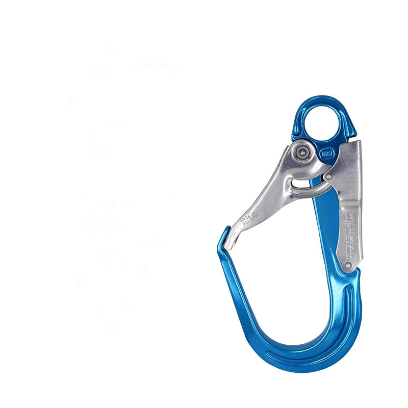 Rock climbing safety hook