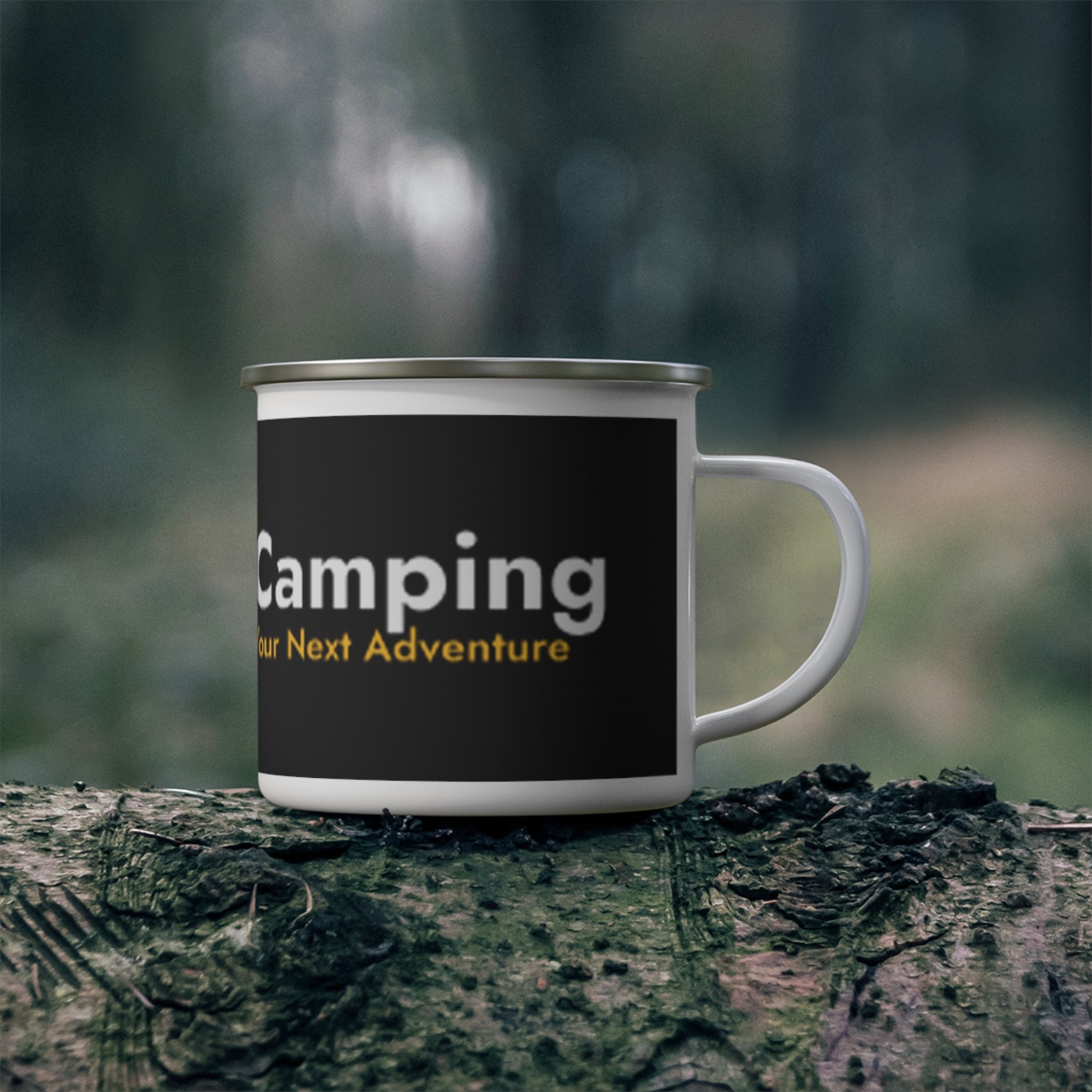 Squad Camping Branded Enamel Camping Mug