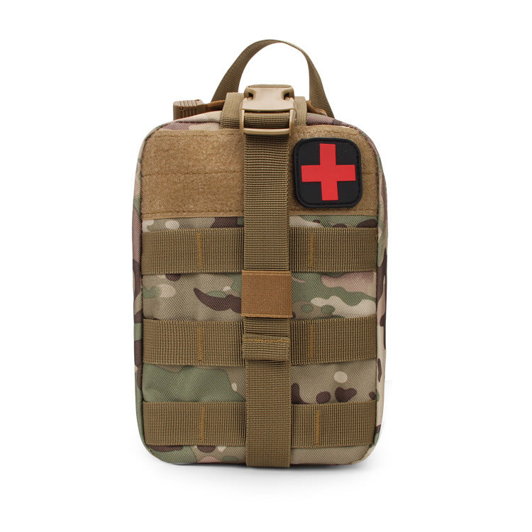 Tactical First Aid Kit Waist Bag Emergency Travel Survival Rescue Handbag Waterproof Camping First Aid Pouch Patch Bag