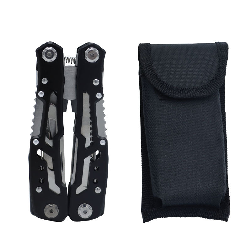 All Steel Multi-function Pliers Safety Belt Lock Combination Folding Knife