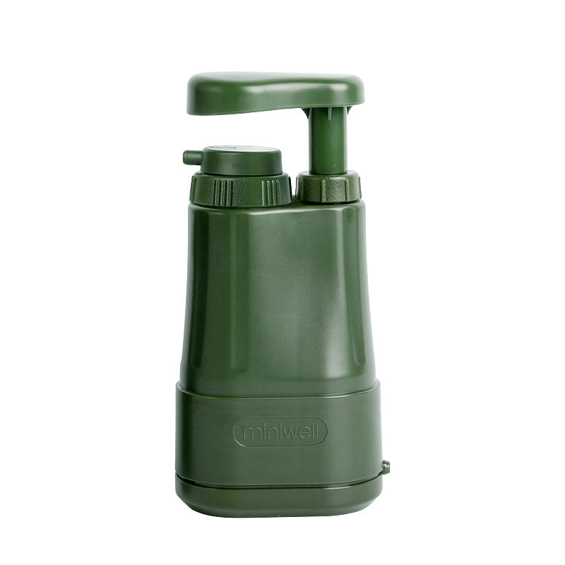 Single Soldier Water Purifier Outdoor Supplies Portable Survival Camping Sports Emergency Filter