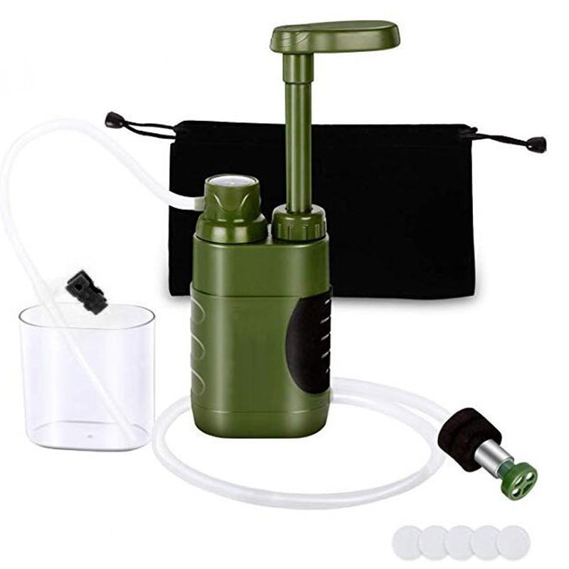 Outdoor Personal Water Purifier, Camping Portable Filter Survival Drinking Fountain, Outdoor Water Purifier