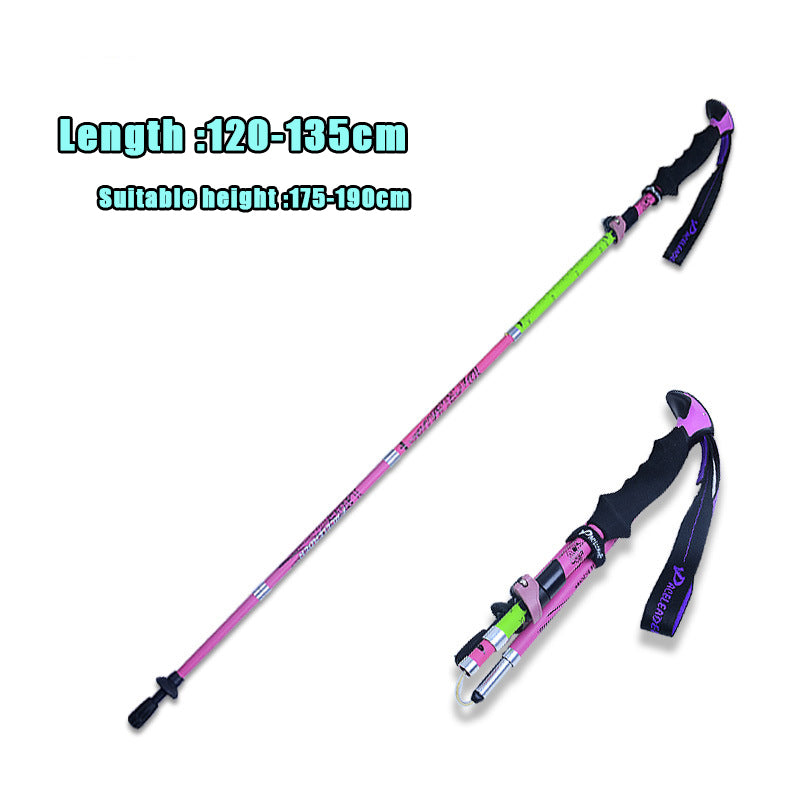 Outdoor Carbon Folding Equipment Trekking Poles